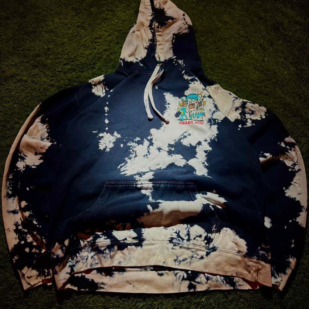 Killer Acid Tie Dye Hoodie
